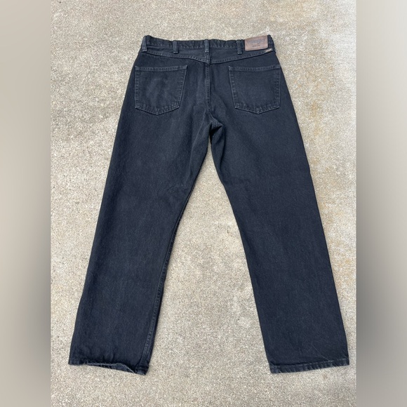 Regular Fit Black Wrangler Jeans - Picture 2 of 9